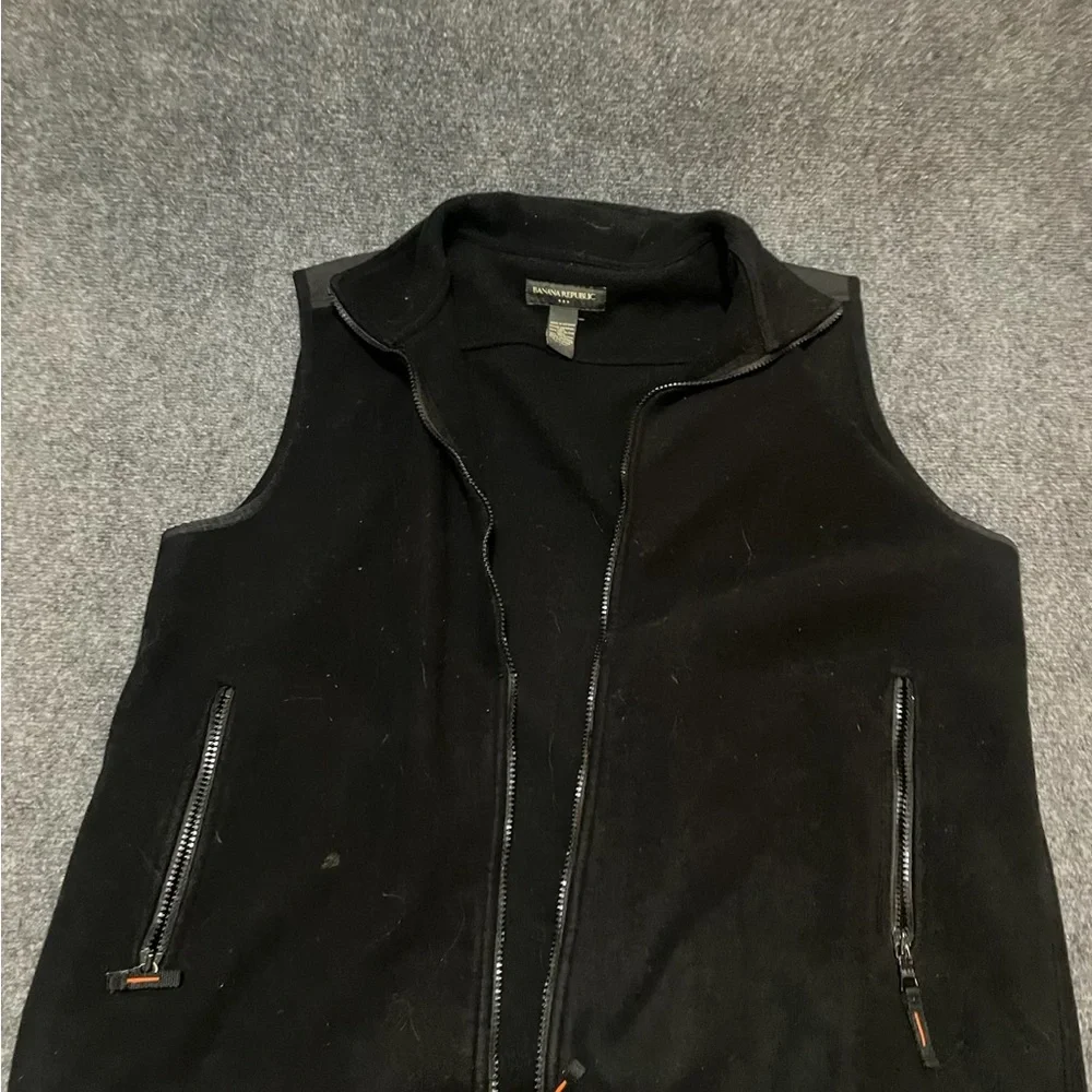 Early 2000’s Vintage Banana Republic Vest…fleece lower